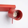 Plafon RING 2 czerwony